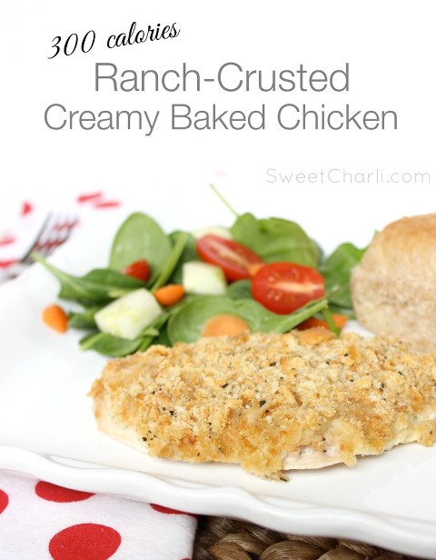 healthy ranch baked chicken