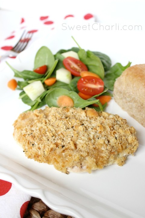 ranch crusted creamy baked chicken