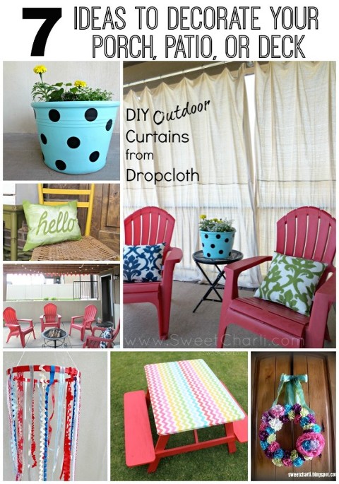 Fun DIY ideas to decorate your porch, patio, or deck