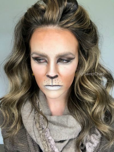 halloween lion makeup
