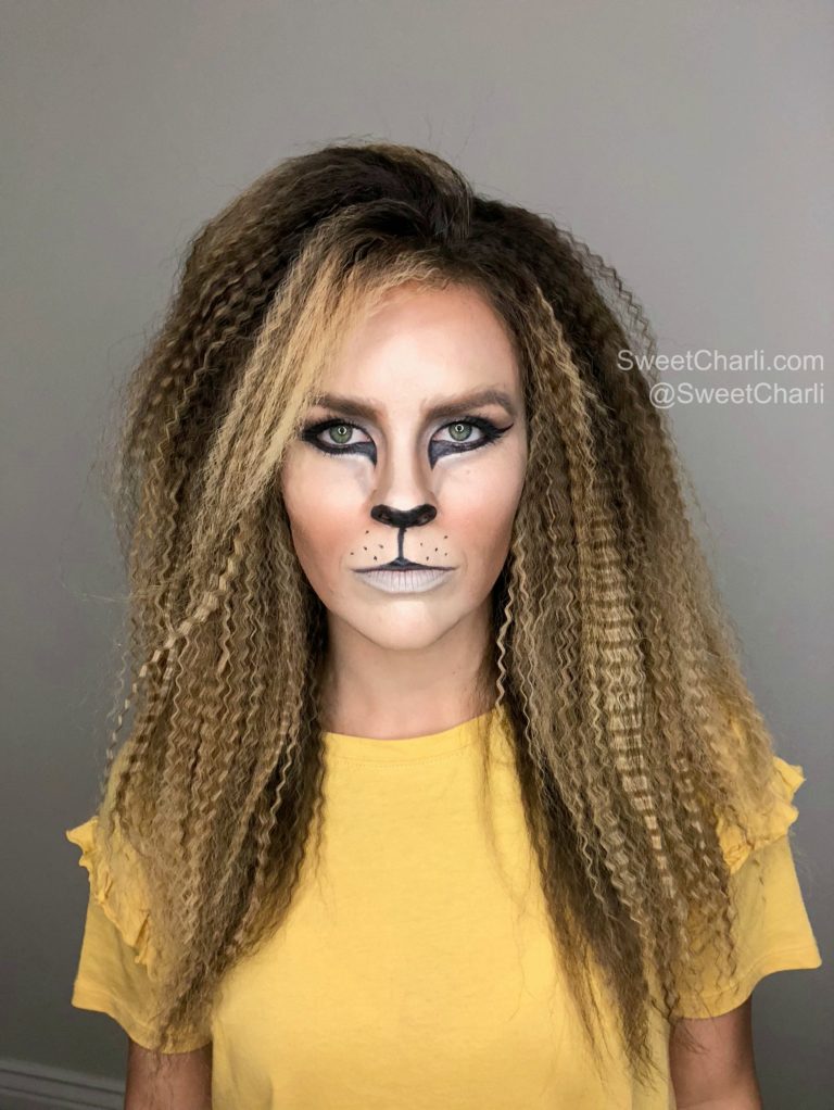 Easy Lion Makeup Tutorial » Kami Watson